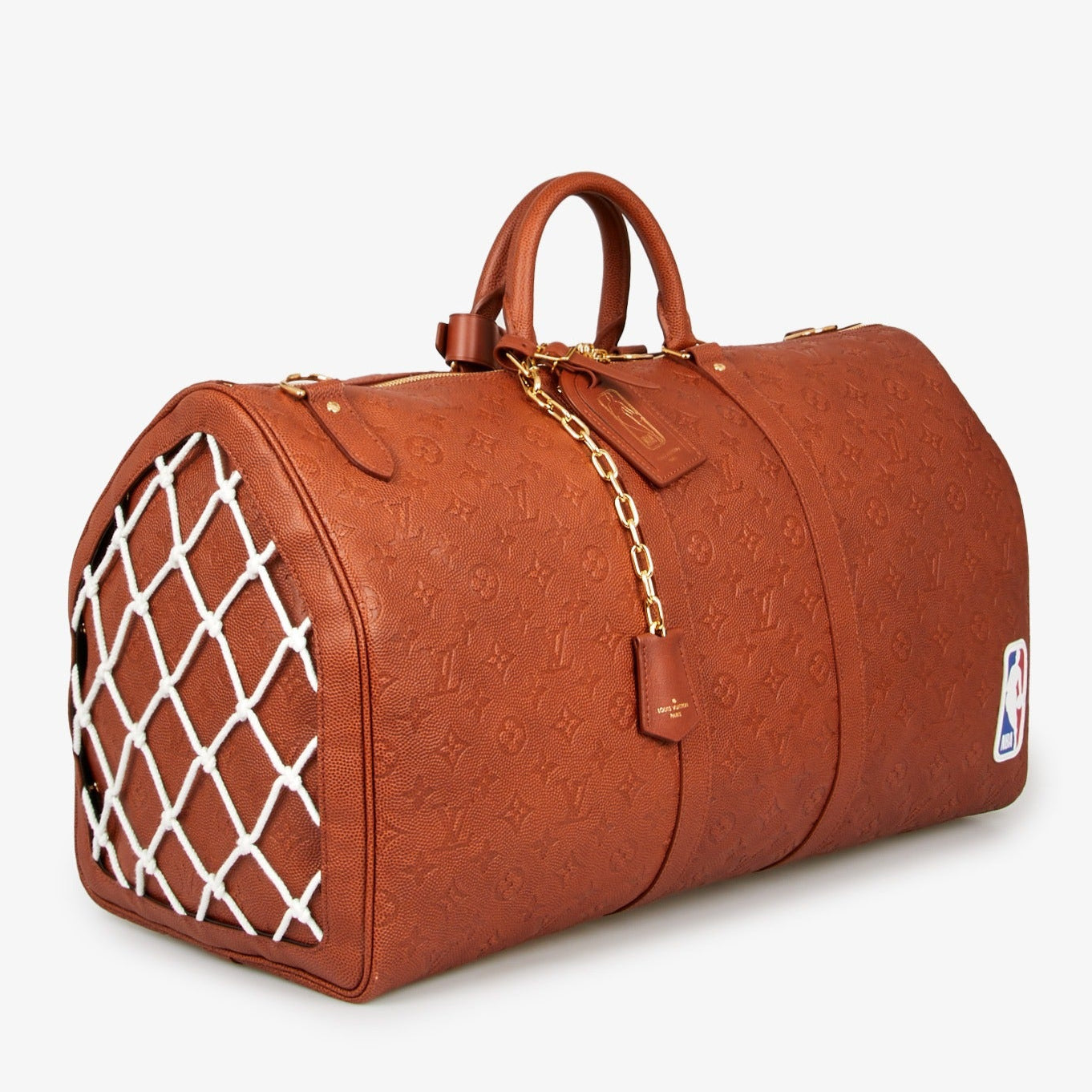 Louis Vuitton Keepall Bandoulière 55 Duffle Bag - Brown