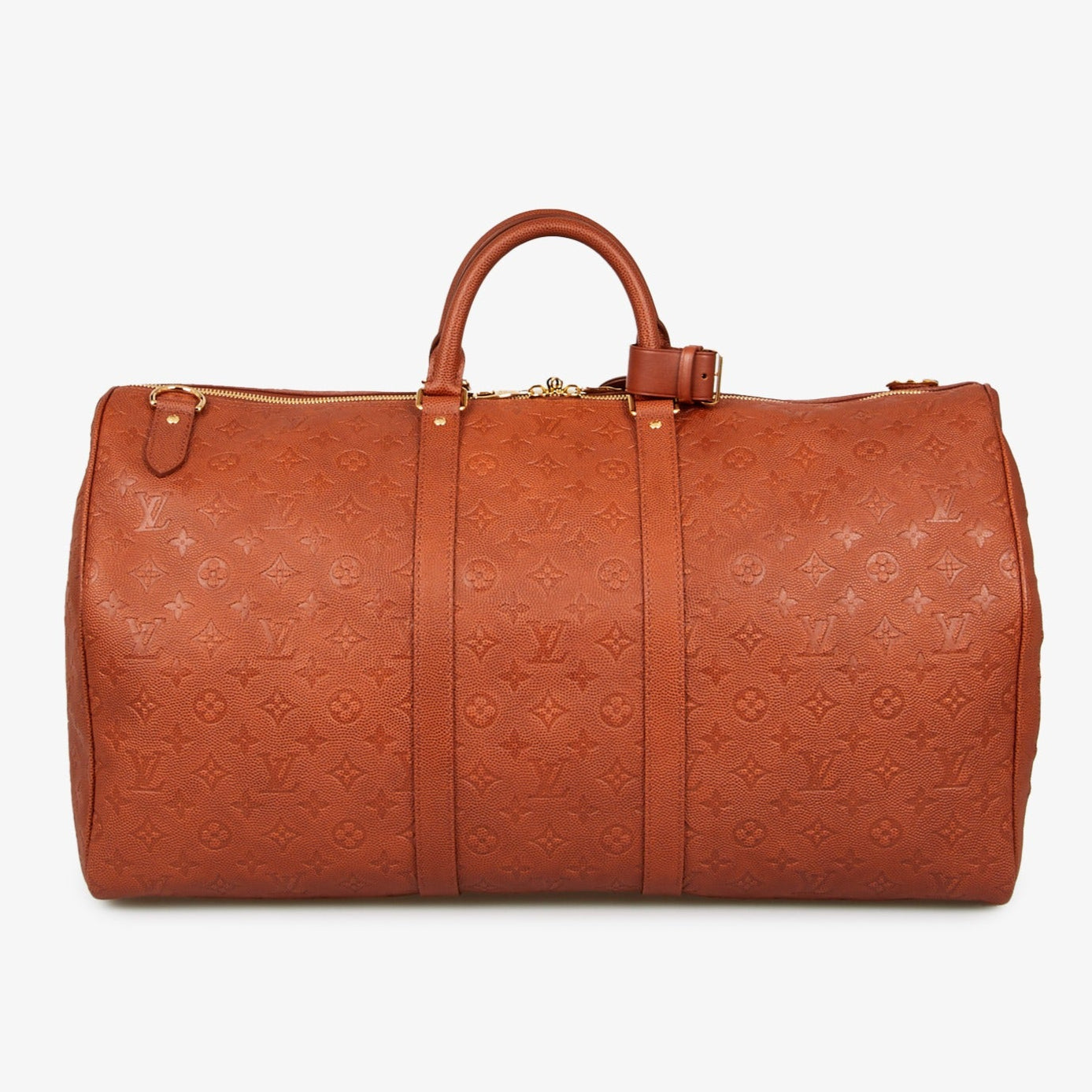 Louis Vuitton Keepall Bandoulière 55 Duffle Bag - Brown