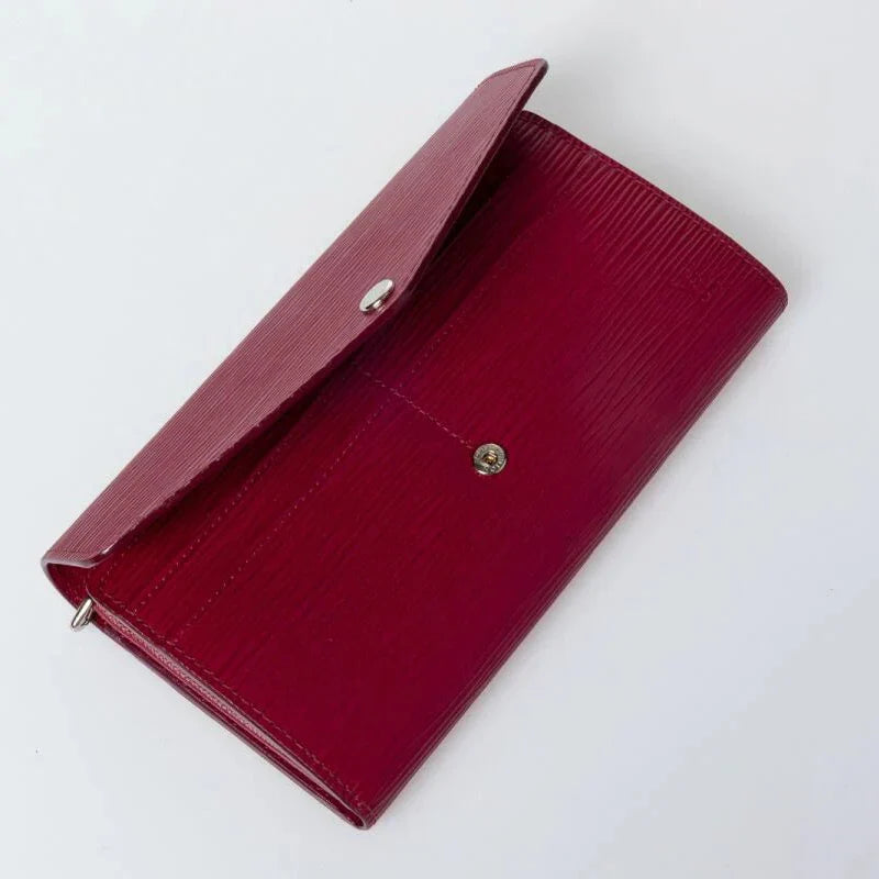 Louis Vuitton Epi Leather Sarah Wallet - Fuchsia