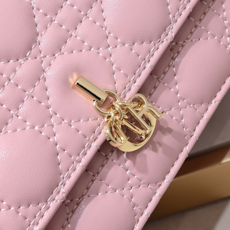 Dior My Dior Top Handle Bag - Pink
