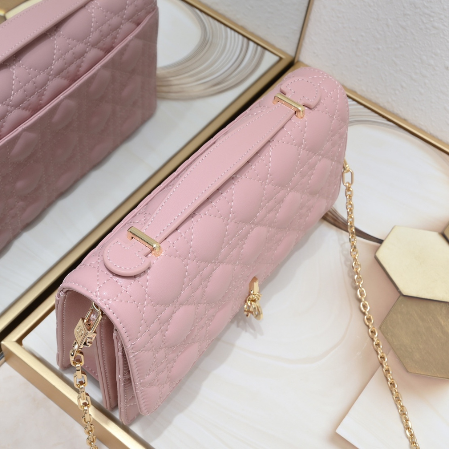 Dior My Dior Top Handle Bag - Pink