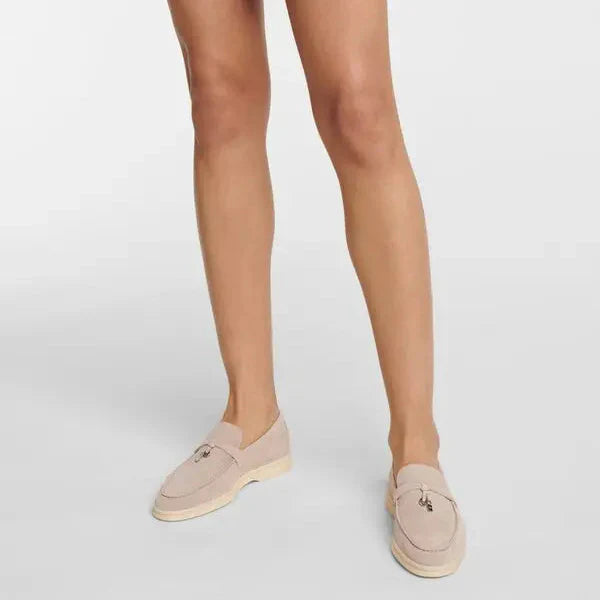 Loro Piana Summer Charm Walk Loafers - Beige (106)