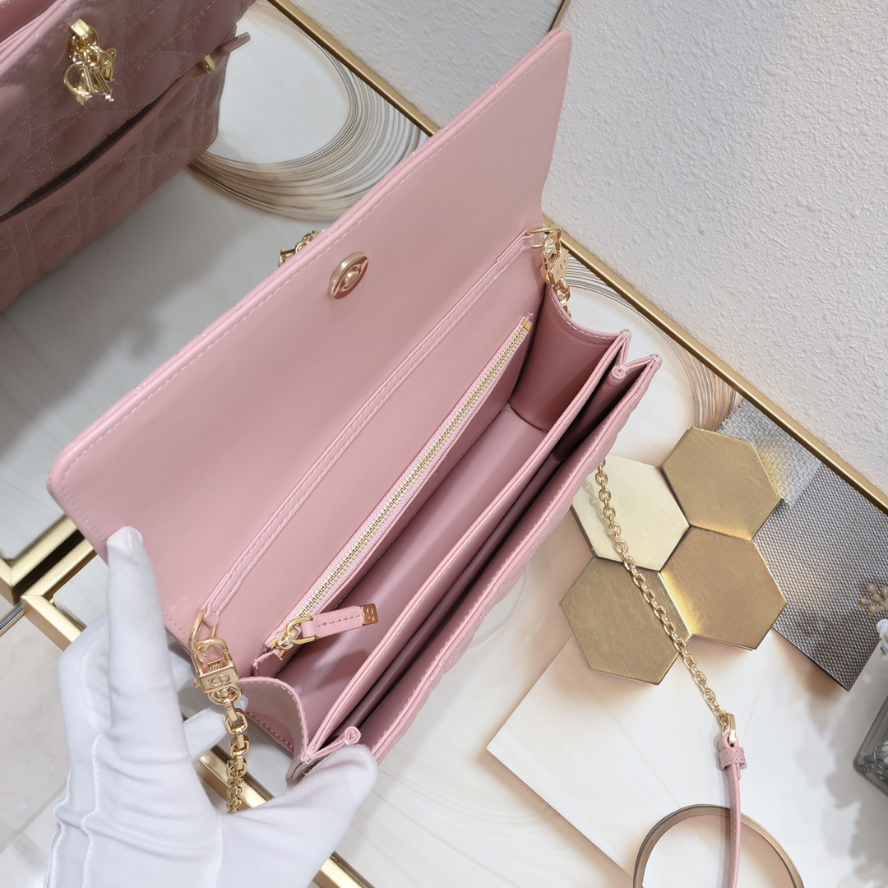Dior My Dior Top Handle Bag - Pink