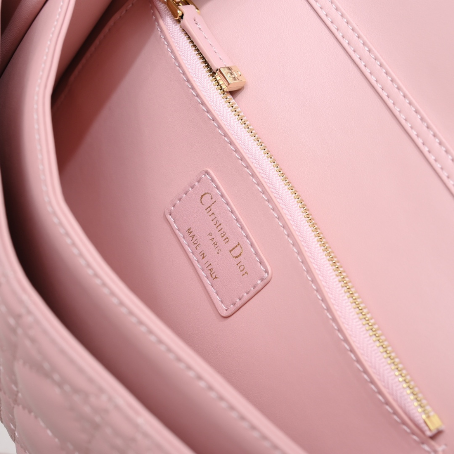 Dior My Dior Top Handle Bag - Pink