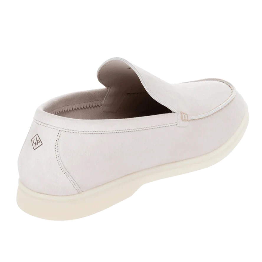 Loro Piana Summer Walk Suede Loafers - Beige