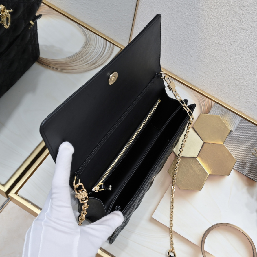 Dior My Dior Top Handle Bag - Black
