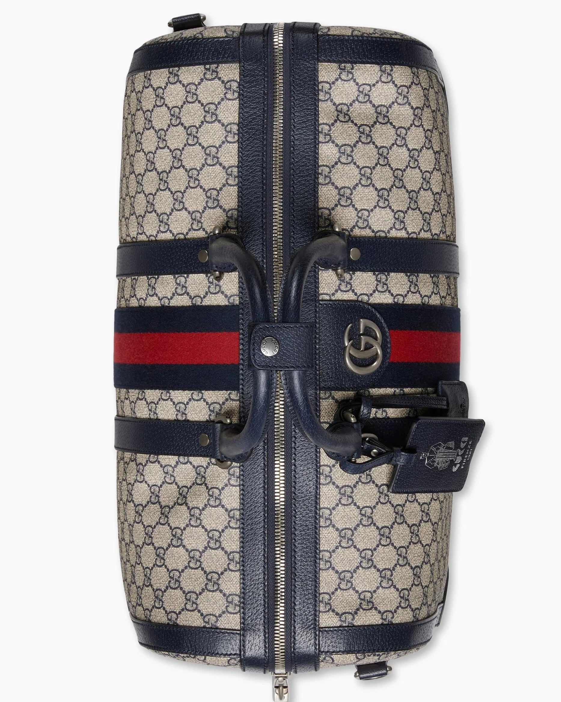 Gucci GG Supreme Canvas Small Savoy Duffle Bag – Beige