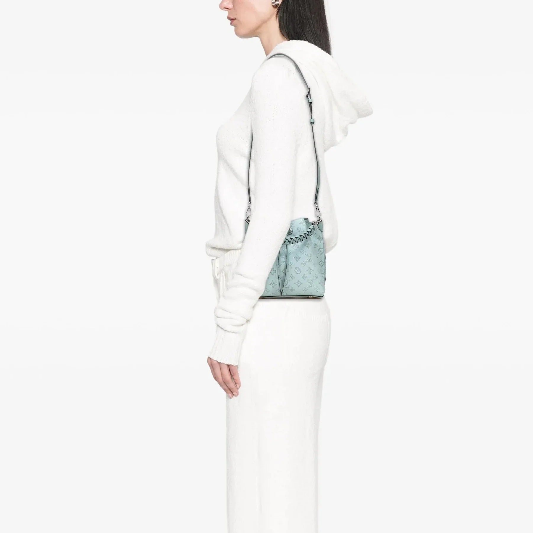 Louis Vuitton Mahina Muria Bucket Bag - Lagon Blue