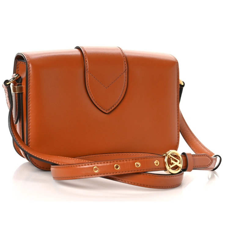 Louis Vuitton Smooth Calfskin LV Pont 9 Handbag - Brown