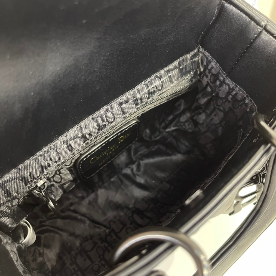 Dior Mini Lady Dior Bag - Black