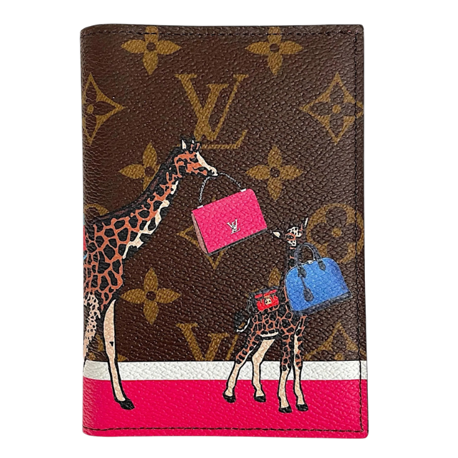 Louis Vuitton Christmas Animation Clemence Card Holder - Brown