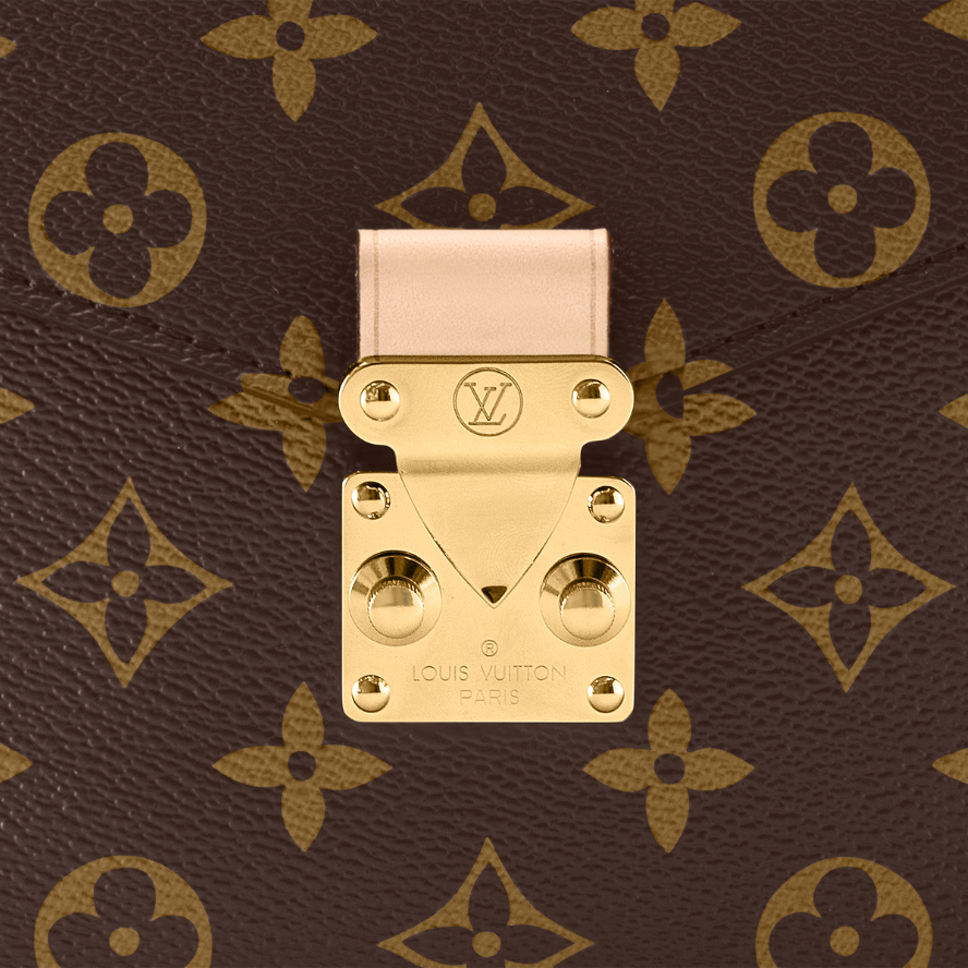 Louis Vuitton Pochette Métis Shoulder Bag - Dark Brown