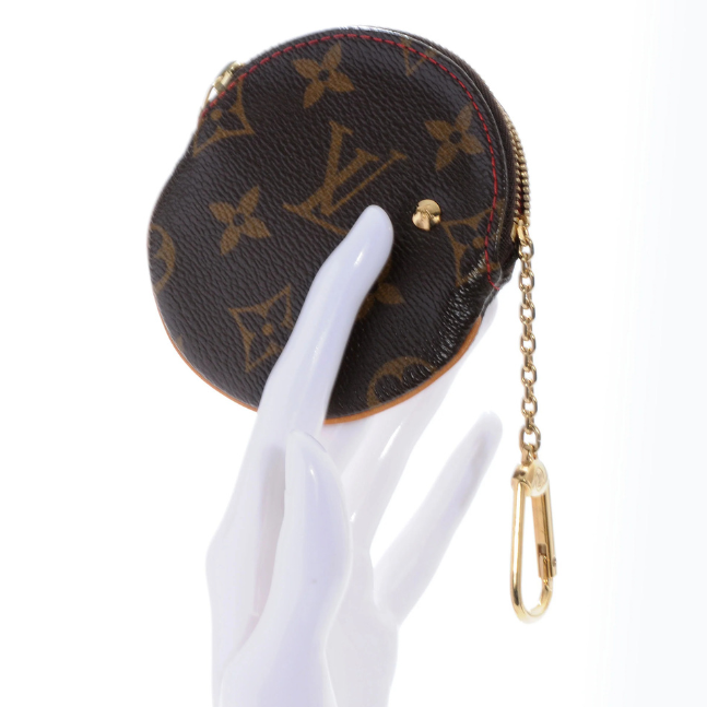 Louis Vuitton Limited Edition Monogram Cerises Round Coin Purse - Brown