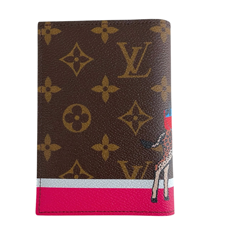 Louis Vuitton Christmas Animation Clemence Card Holder - Brown