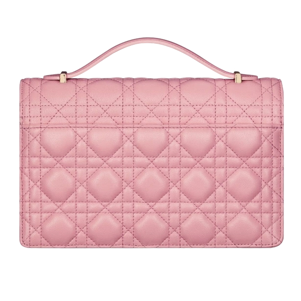 Dior My Dior Top Handle Bag - Pink