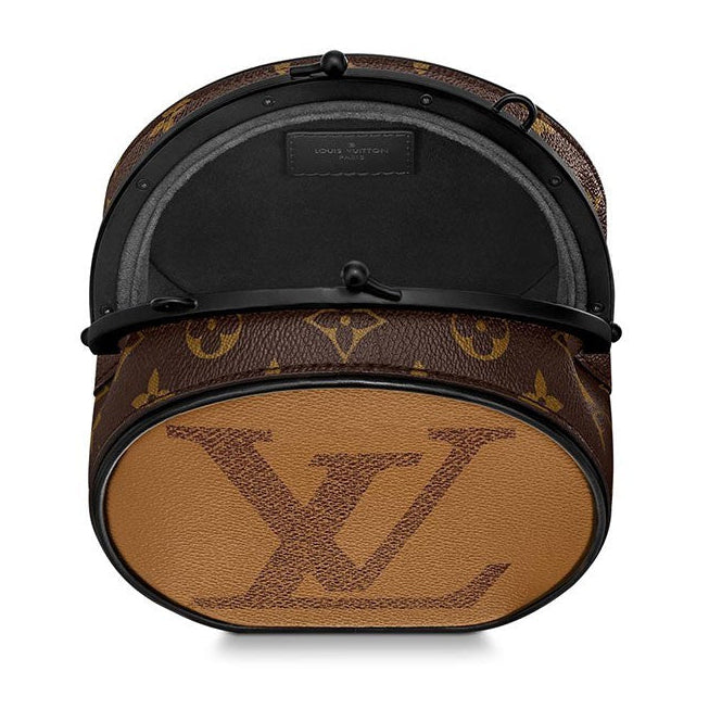 Louis Vuitton Reverse Monogram Boursicot Chain Bag - Brown