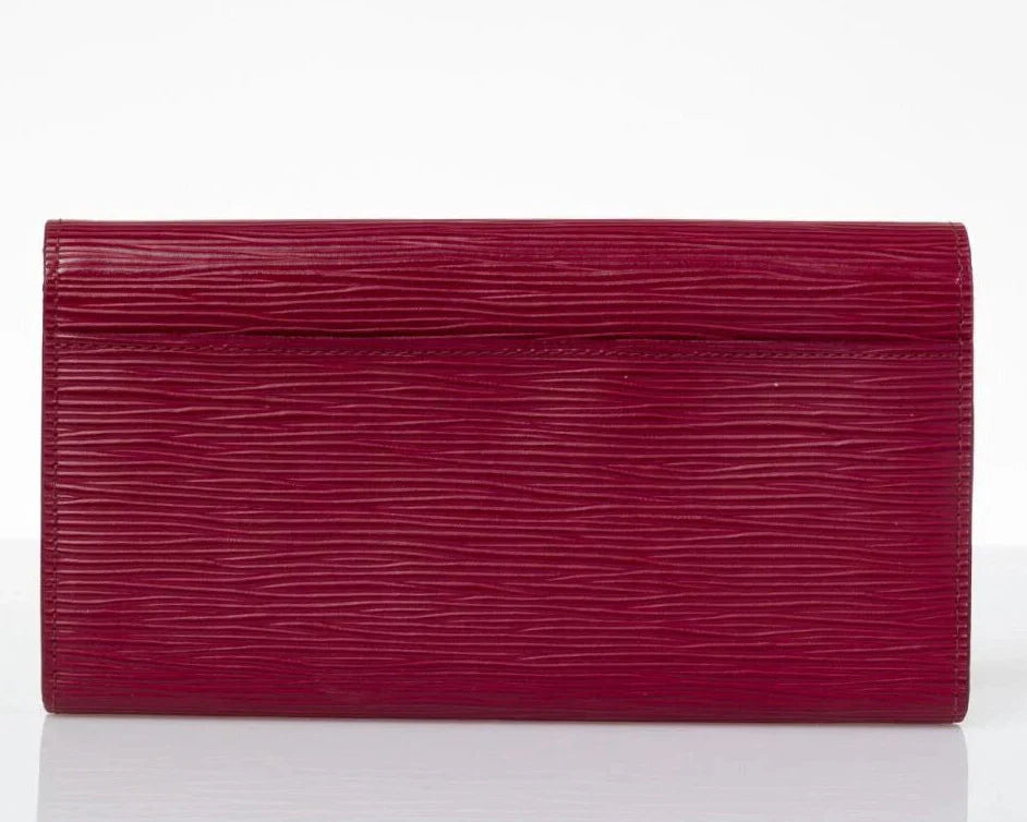 Louis Vuitton Epi Leather Sarah Wallet - Fuchsia