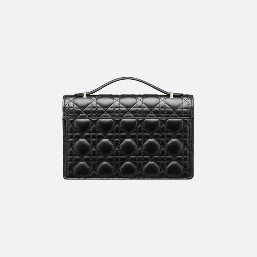Dior My Dior Top Handle Bag - Black