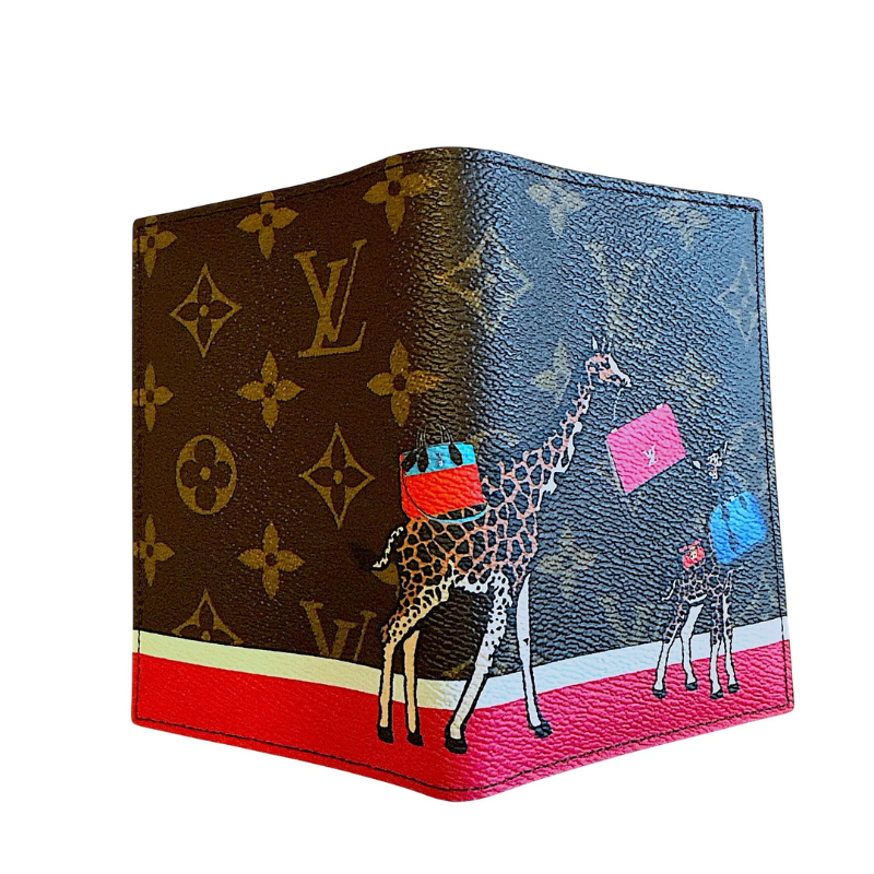 Louis Vuitton Christmas Animation Clemence Card Holder - Brown