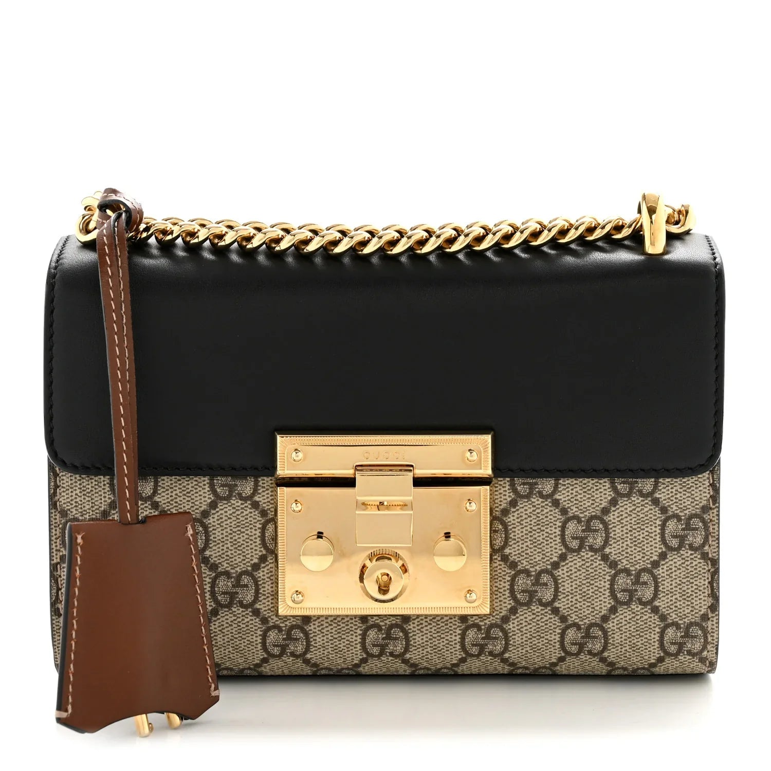 Gucci Padlock Small Shoulder Bag – Black