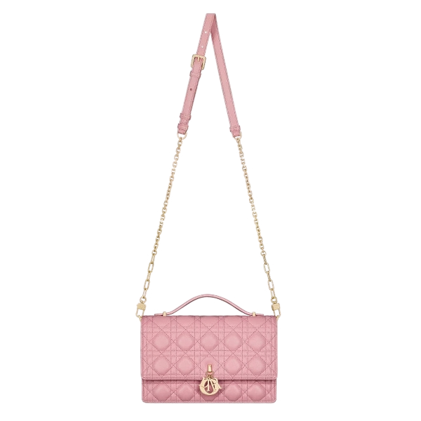 Dior My Dior Top Handle Bag - Pink