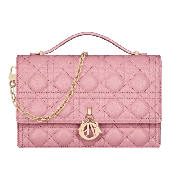 Dior My Dior Top Handle Bag - Pink