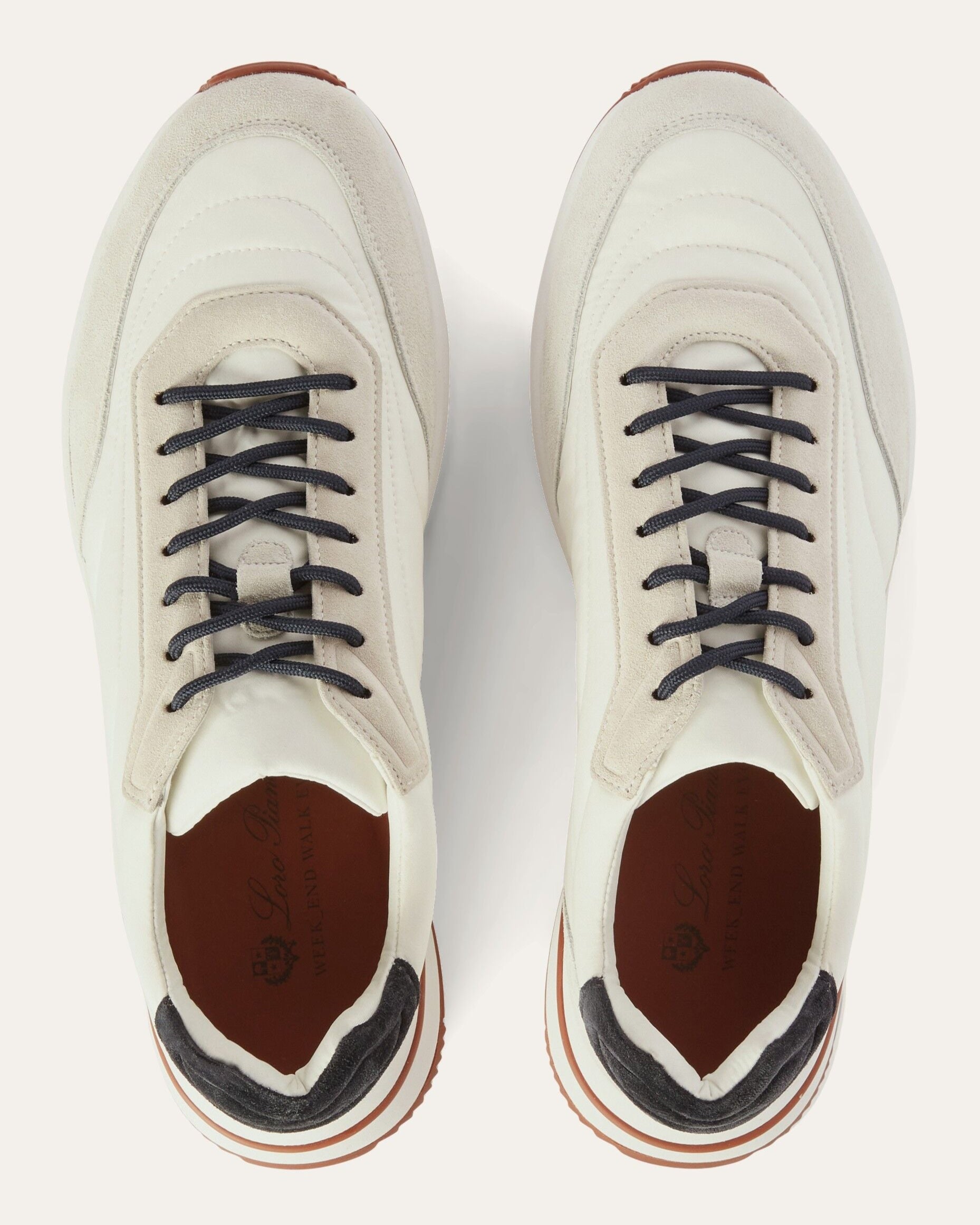 Loro Piana Week End Walk Microfibre Storm System® Sneakers - White (1000)