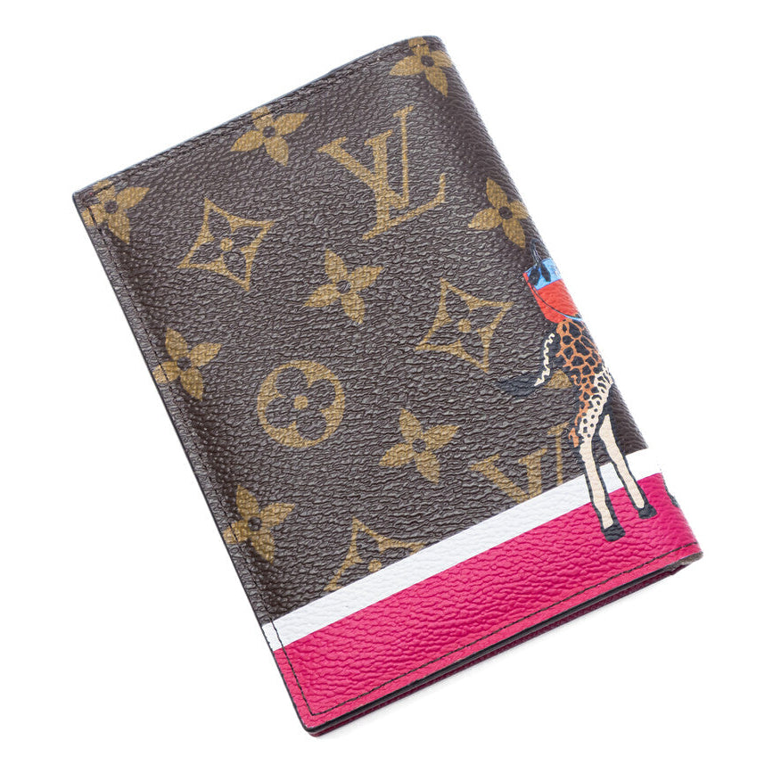 Louis Vuitton Christmas Animation Clemence Card Holder - Brown