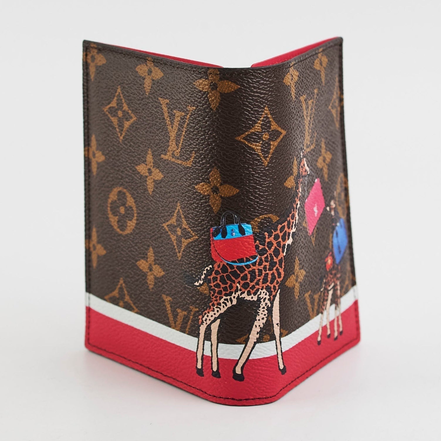 Louis Vuitton Christmas Animation Clemence Card Holder - Brown
