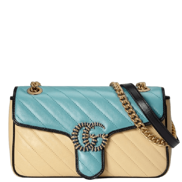 Gucci GG Marmont Small Shoulder Bag – Blue