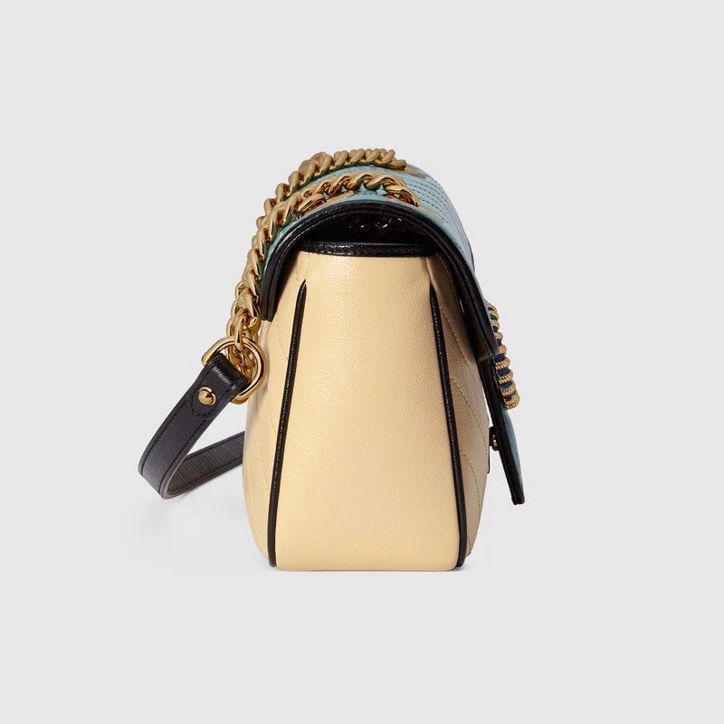 Gucci GG Marmont Small Shoulder Bag – Blue