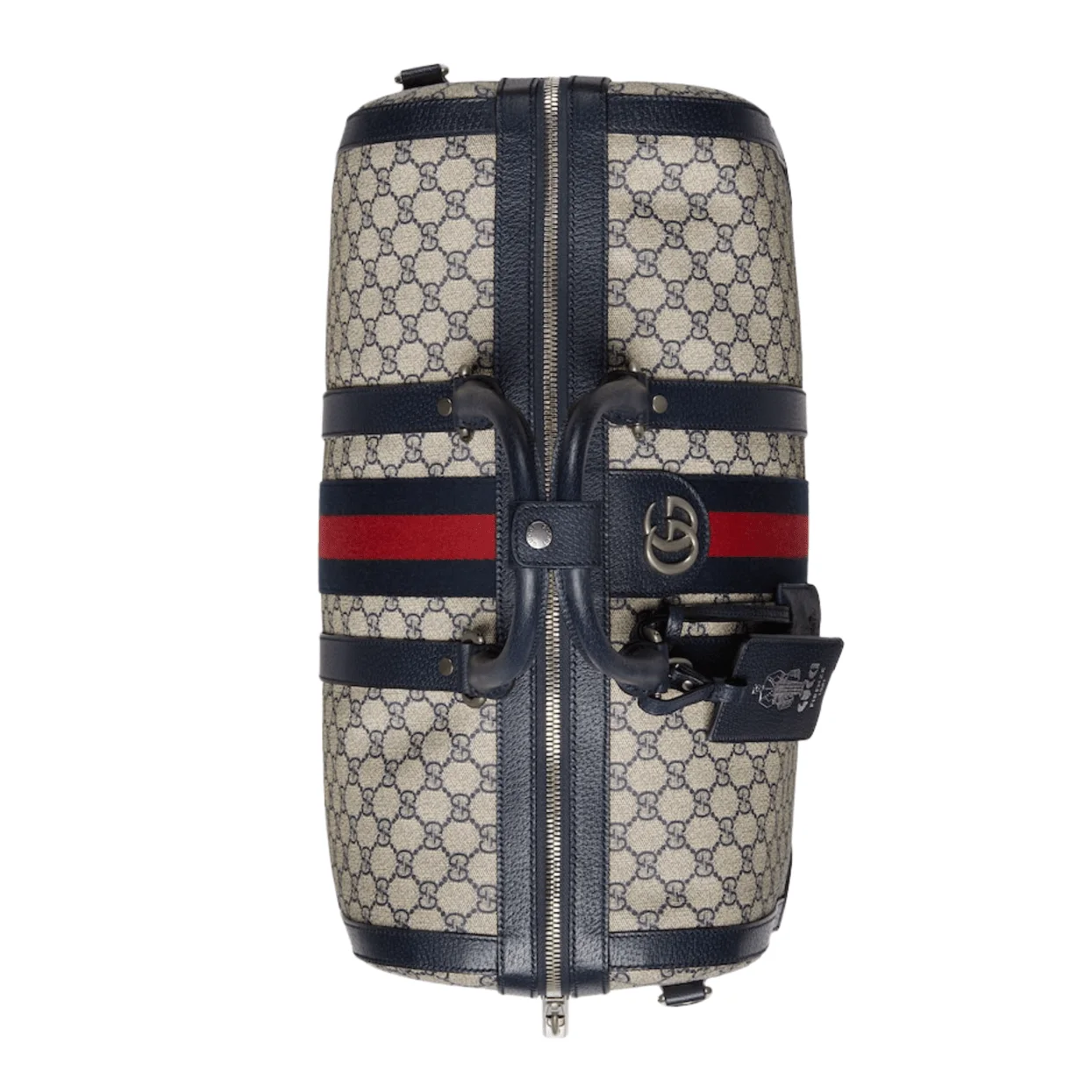 Gucci GG Supreme Canvas Small Savoy Duffle Bag – Beige
