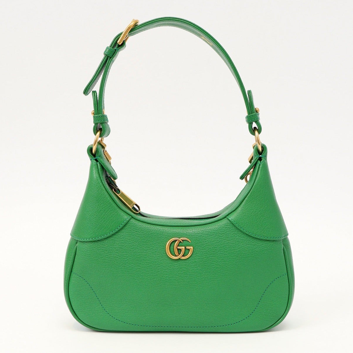 Gucci Aphrodite Small Leather Shoulder Bag – Green