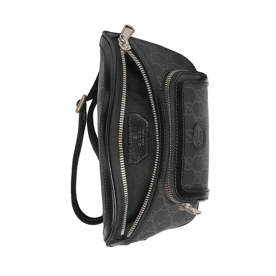 Gucci GG Supreme Interlocking G Belt Bag – Black