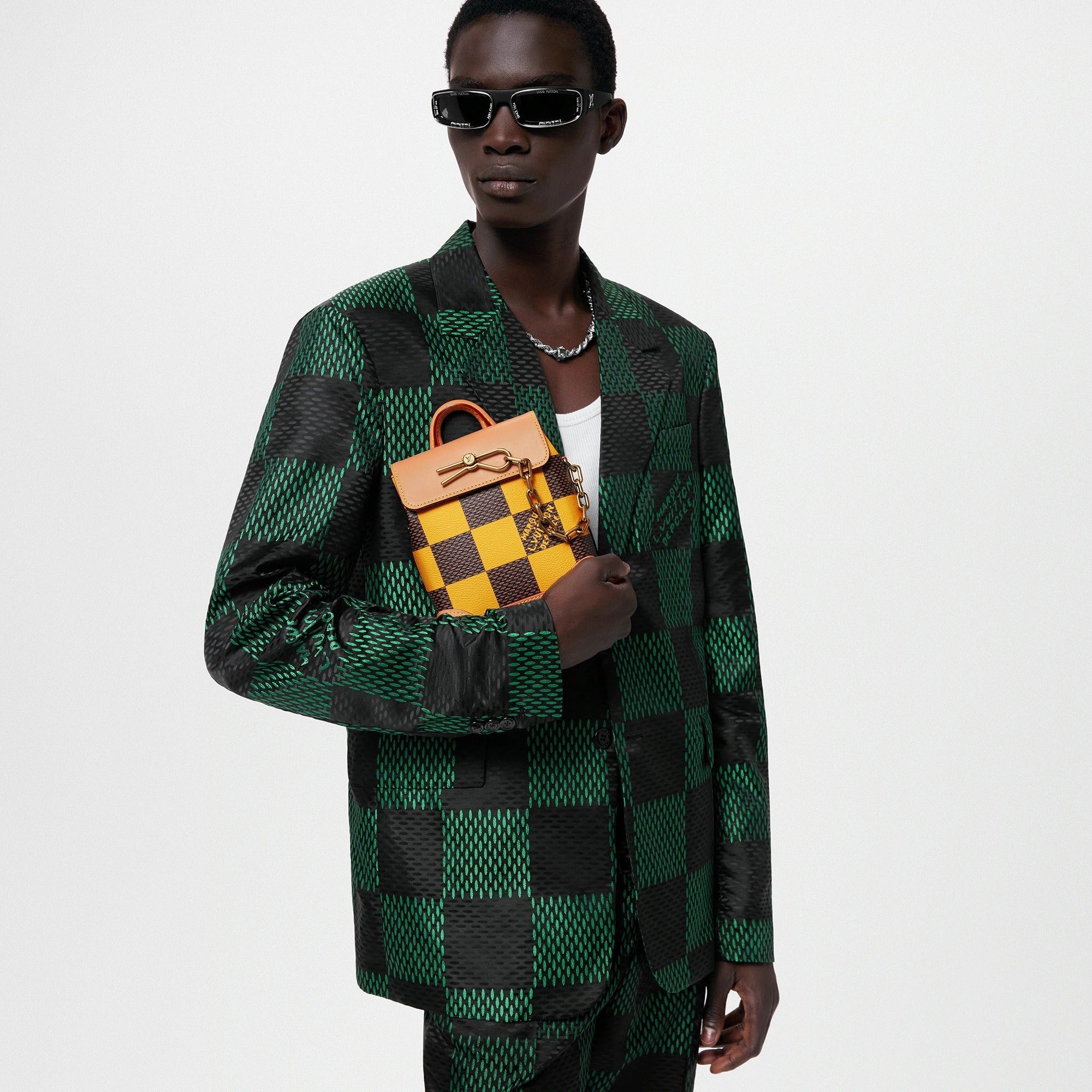 Louis Vuitton Damier Pop Nano Steamer – Yellow
