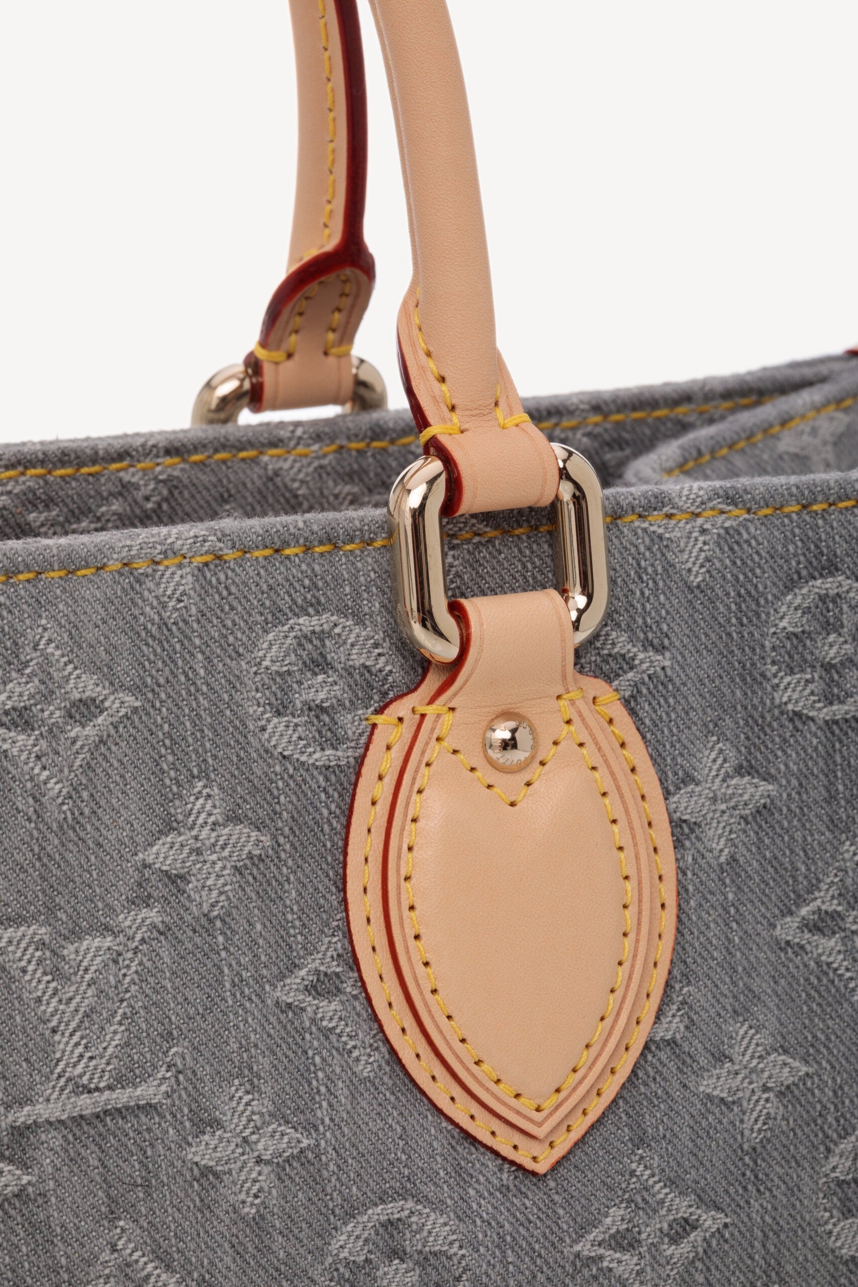 Louis Vuitton Monogram Denim OnTheGo MM Shoulder Bag – Trianon Grey