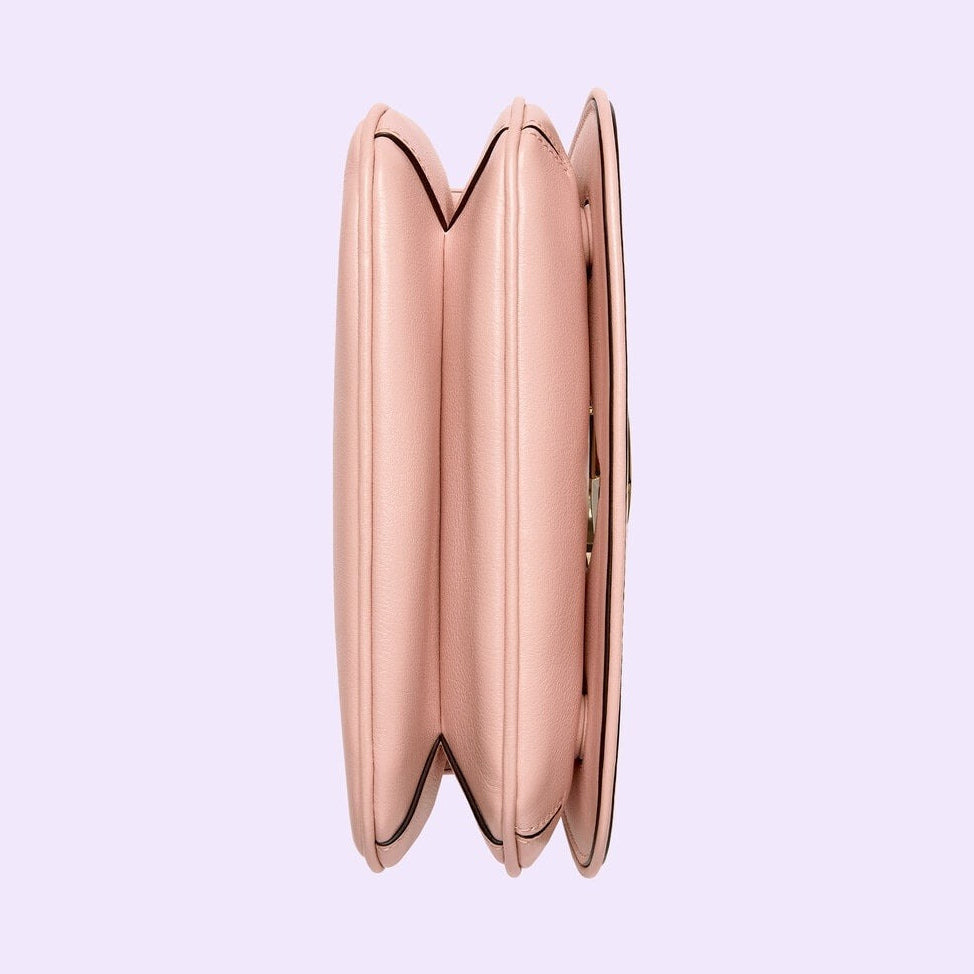 Gucci Blondie Mini Leather Crossbody Shoulder Bag – Pink