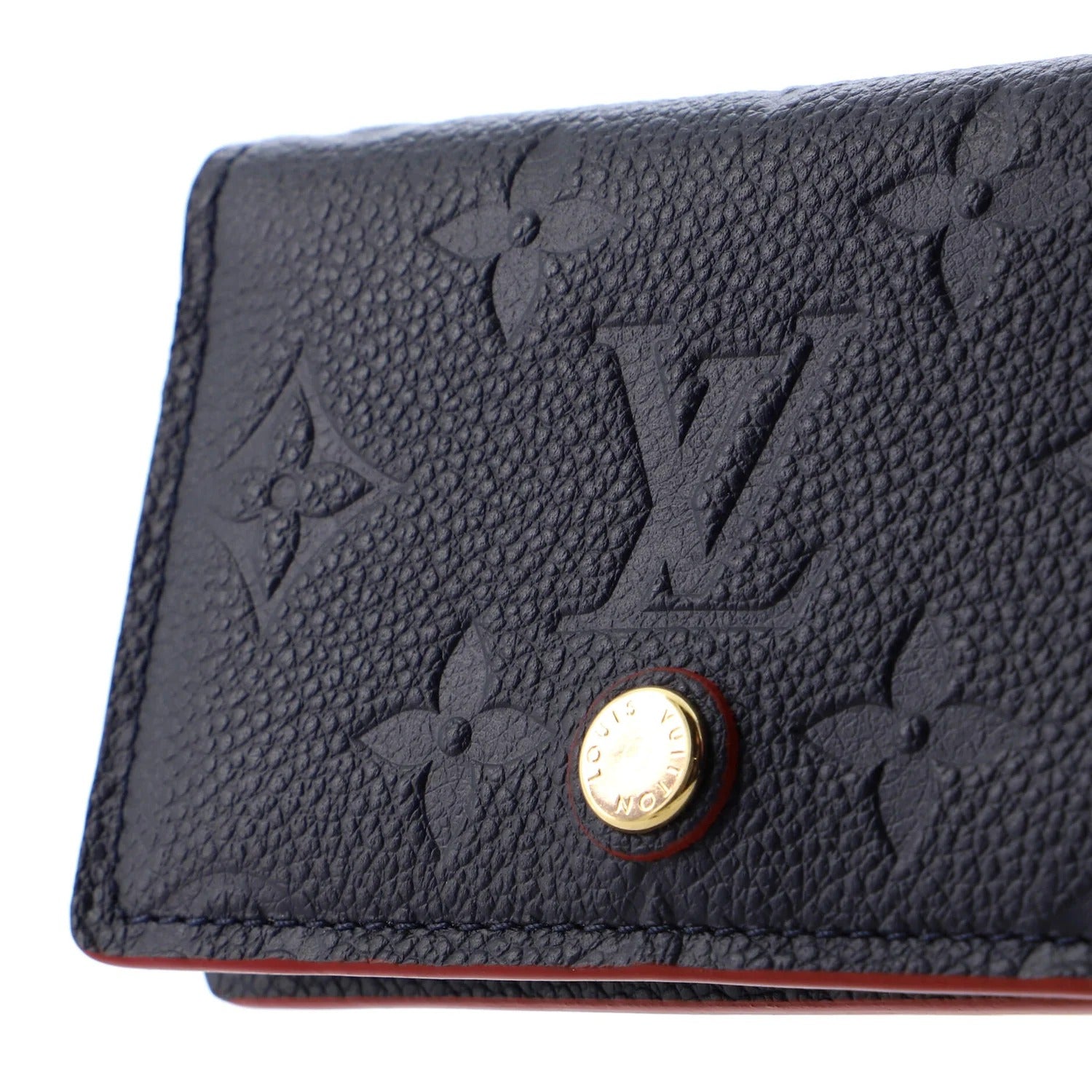 Louis Vuitton Monogram Empreinte Multicartes Card Holder - Blue