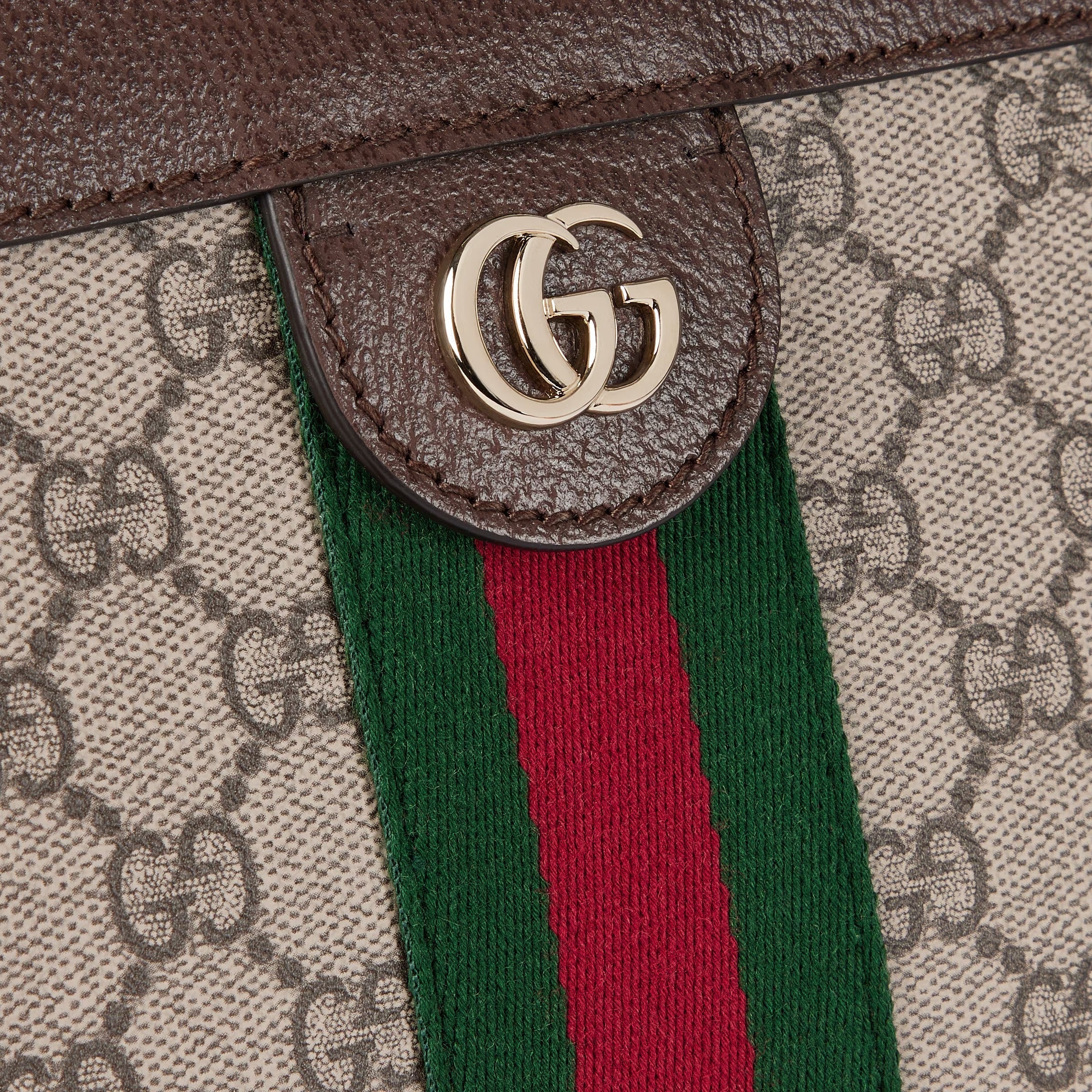 Gucci Ophidia GG Monogram Medium Shoulder Bag – Beige