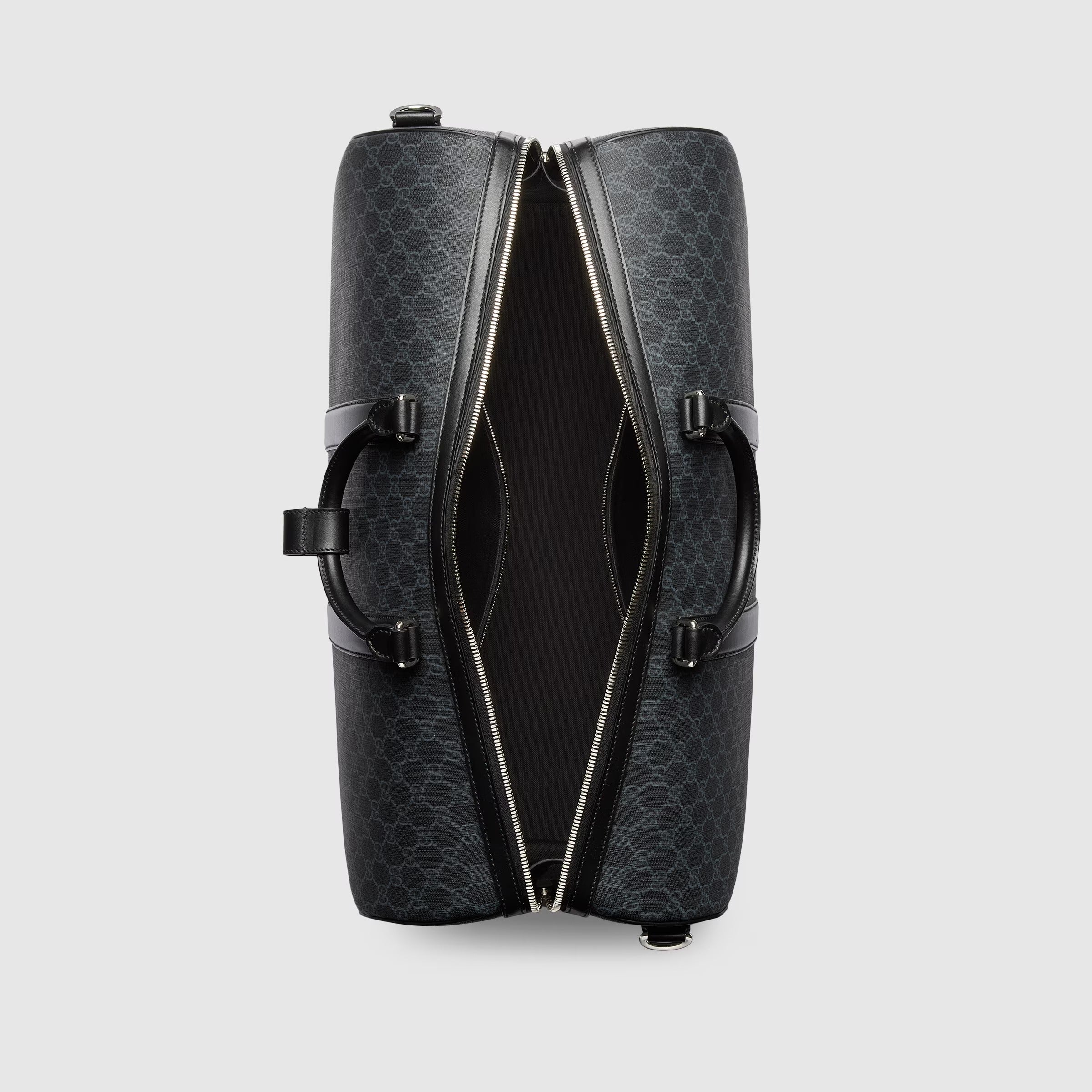 Gucci GG Supreme Canvas Large Duffle Bag – Black