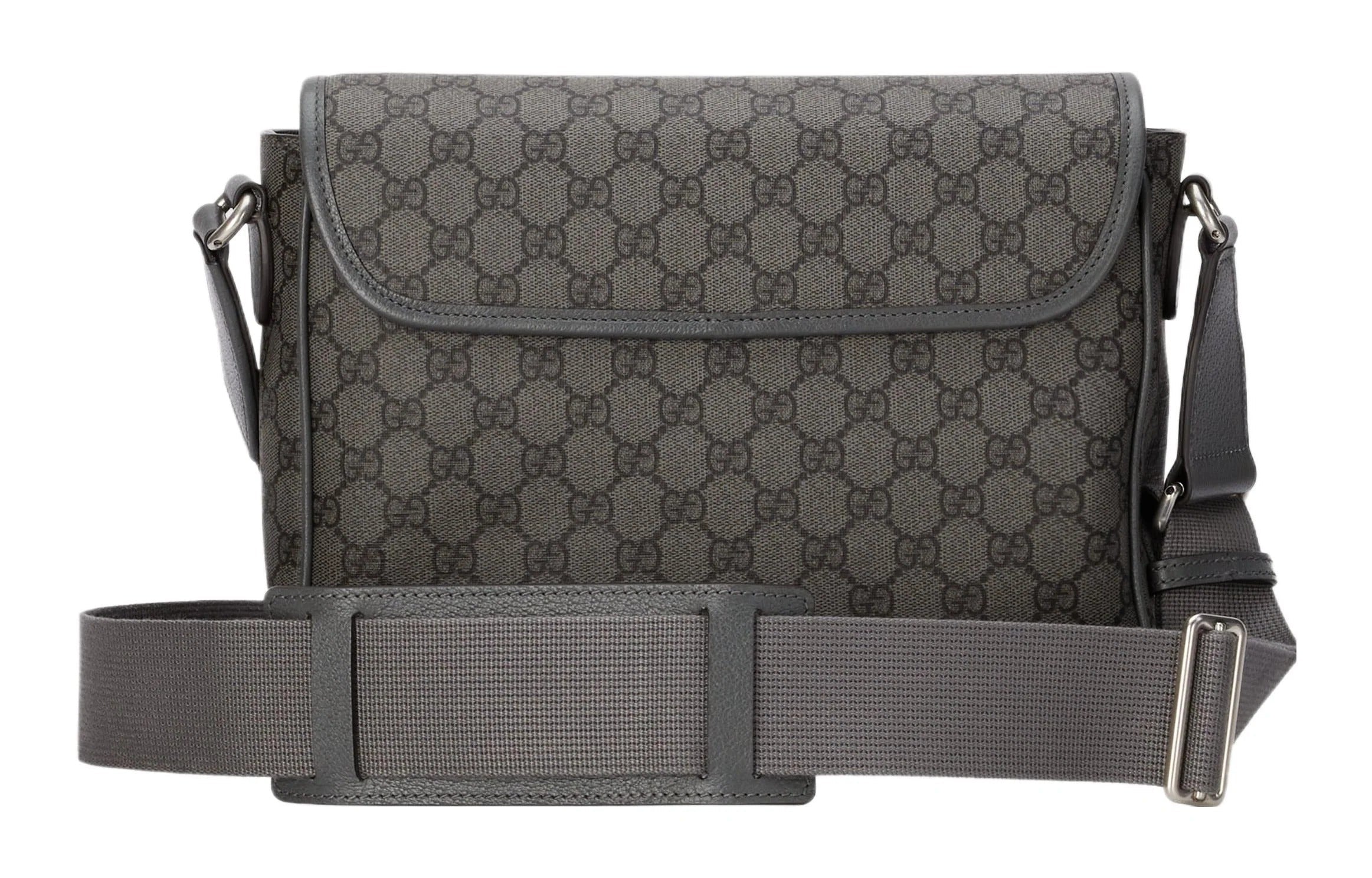 Gucci GG Supreme Canvas Medium Ophidia Messenger Bag – Grey