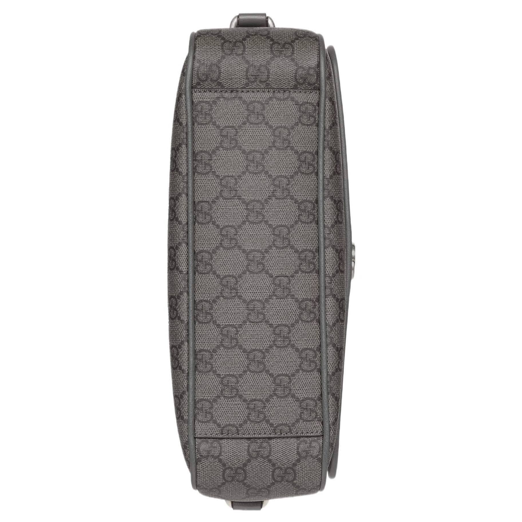Gucci GG Supreme Canvas Medium Ophidia Messenger Bag – Grey