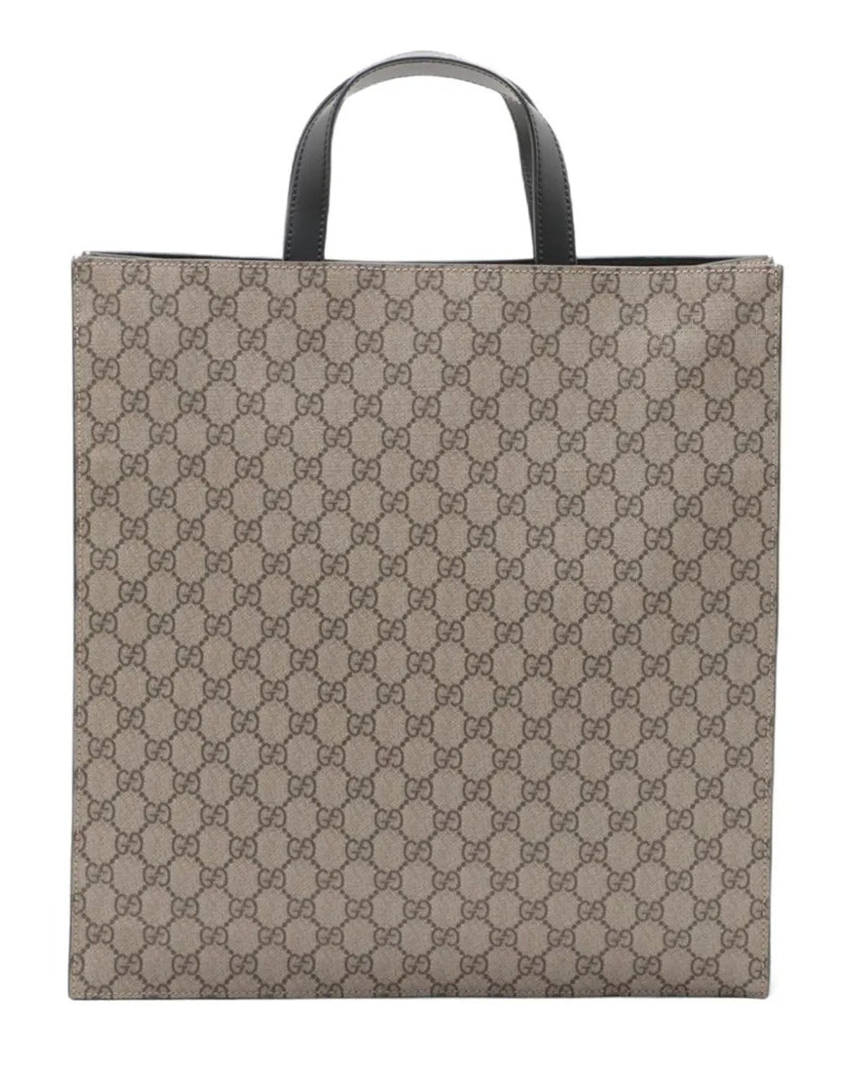 Gucci GG Supreme Tote Bag – Beige