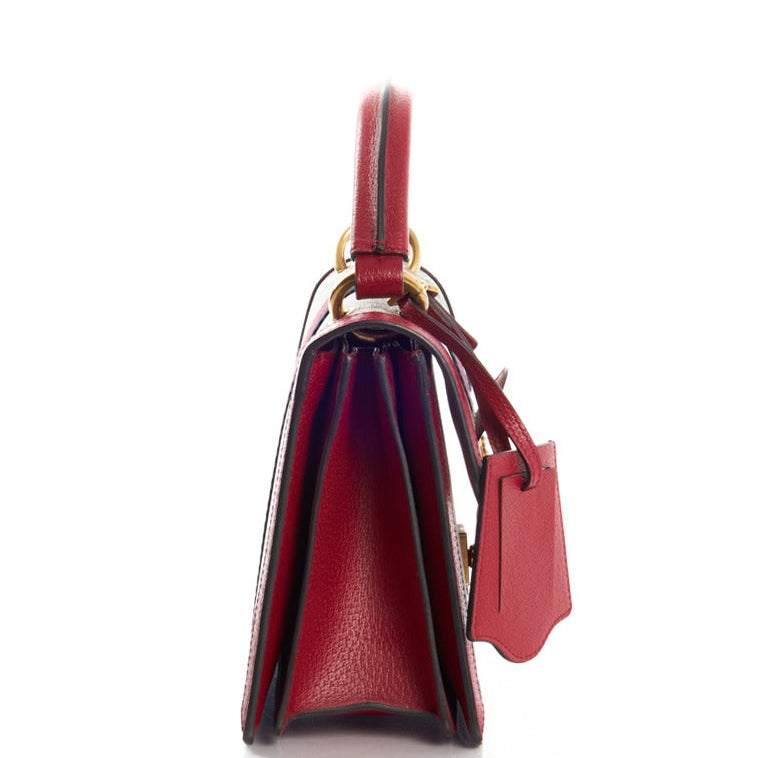 Gucci GG Supreme Canvas Queen Margaret Handbag – Red