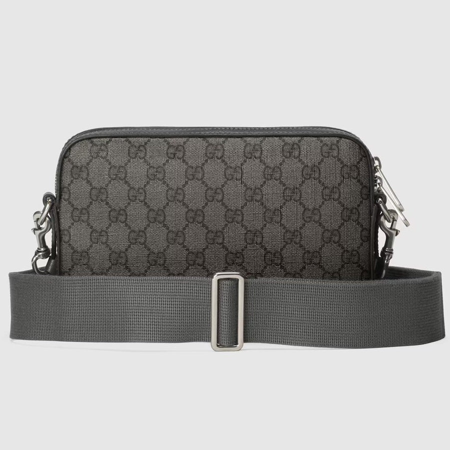 Gucci GG Supreme Canvas Ophidia Shoulder Bag – Grey