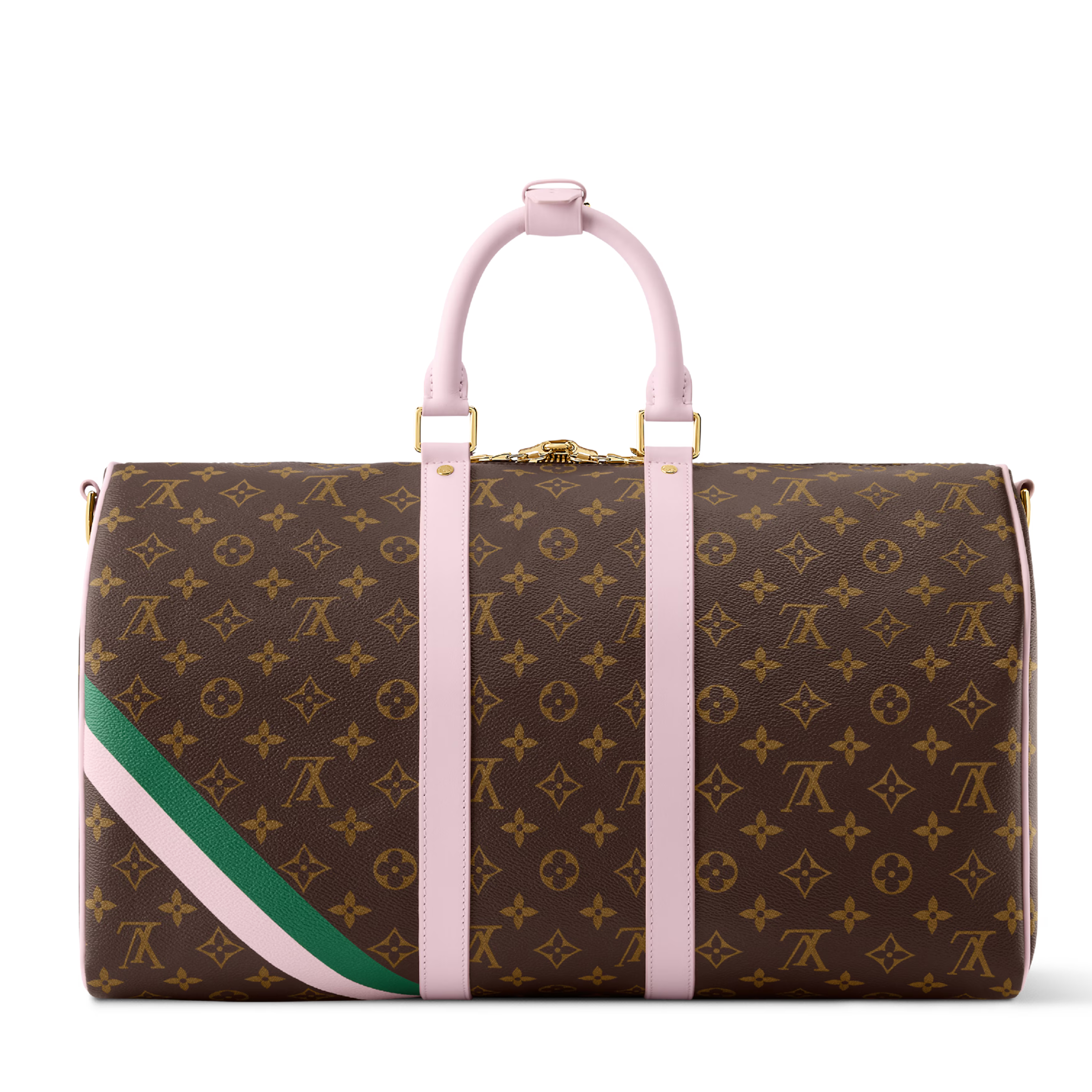 Louis Vuitton Monogram Canvas Keepall Bandoulière 45 Duffle Bag – Brown