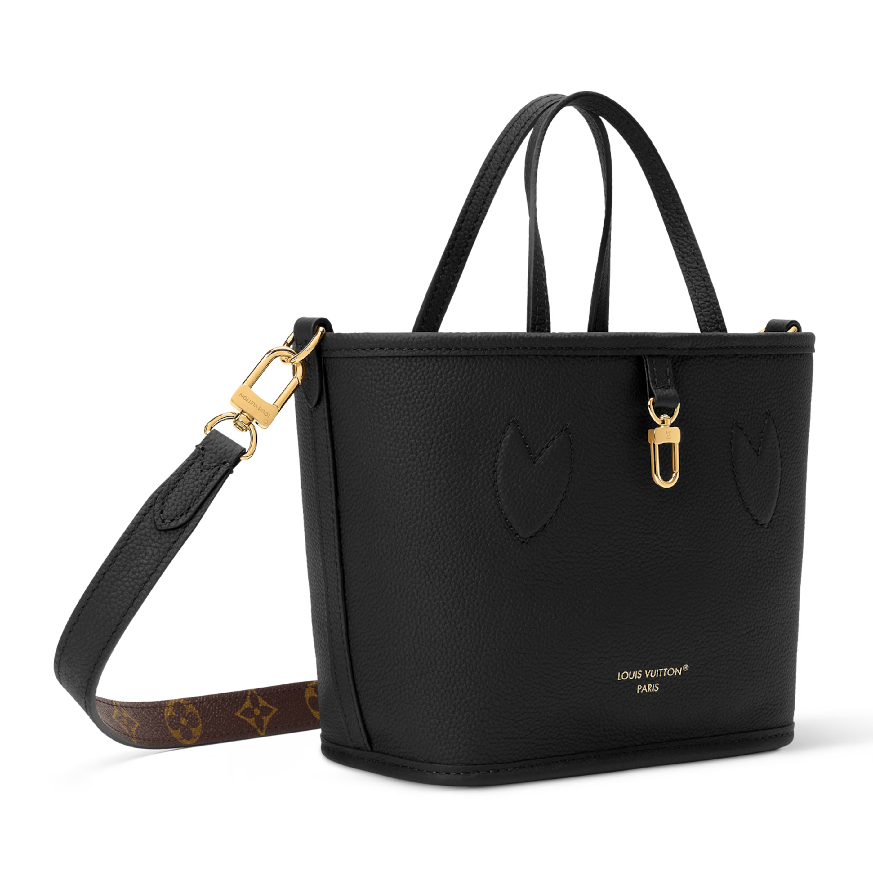 Louis Vuitton Reversible Monogram Neverfull Inside Out BB Handbag – Black