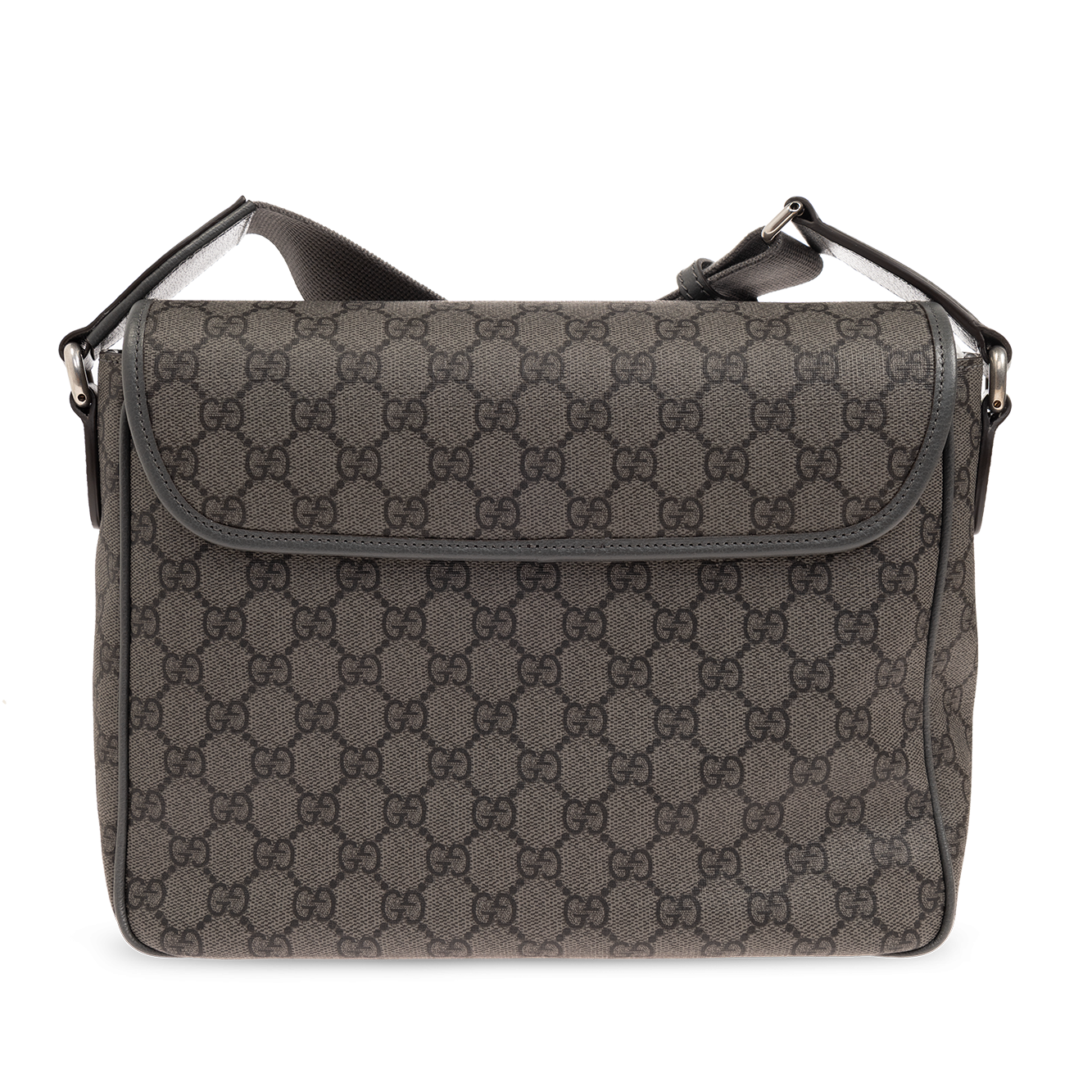 Gucci GG Supreme Canvas Medium Ophidia Messenger Bag – Grey