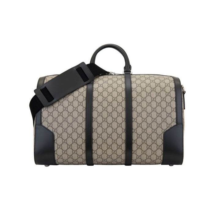 Gucci GG Supreme Canvas Medium Duffel Bag – Beige
