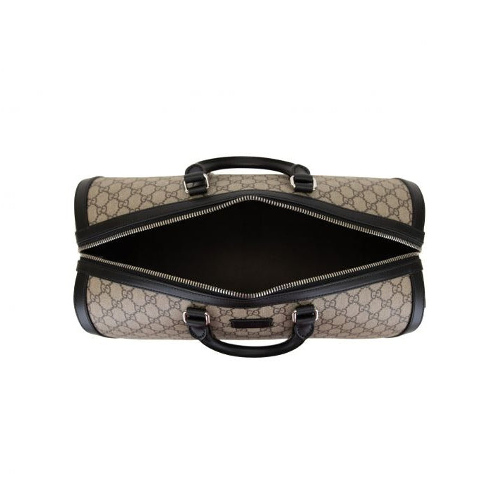 Gucci GG Supreme Canvas Medium Duffel Bag – Beige